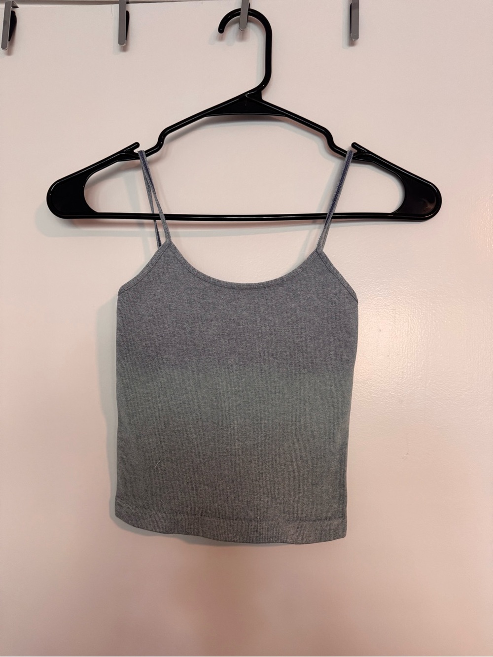 Women's Blue/Gray Spaghetti Strap Tank Top
